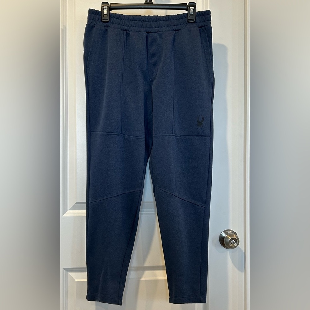 Men’s Spyder sweatpants size Medium. Fair used condition.